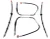 Standard Rubber Brake Hose Kit For Range Rover Full Size L322, 2010 - 2012
