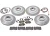Brake Rebuild Kit Front And Rear, Genuine Rotors And Pads, For Range Rover Sport Supercharged And Range Rover Full Size Supercharged L405 (See Fitment Years)