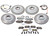 Brake Rebuild Kit Front And Rear (Genuine Rotors And Pads): Range Rover Full Size V8 5.0L Naturally-Aspirated