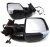 Clearview COMPACT Towing Mirrors, Pair In Black, For Land Rover LR3, LR4, And Range Rover Sport, Electric Power Adjustable With Turn Signal Indicators (See Fitment Years)