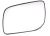 Genuine Side Mirror Glass BTR6071, Left Hand Convex, For Range Rover P38