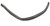 Rubber Seal 109 Side Door Upper