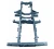 Complete Galvanized Chassis  NRC4642 By Richards For Land Rover Series 2, 2A, And 3, 88-Inch, 4-Cylinder Vehicles