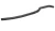 Weatherstrip Rubber Seal 395599, Front Door Lower Left, For Land Rover Series 2, 2A And 3, Fits Between Front Door And Bulkhead