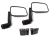 Side Mirror Upgrade Kit For Land Rover Series 3, Defender Mirror Pair With Series 3 Hinges
