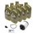 Complete Oil Change Kit For Range Rover Velar Supercharged 3.0L V6, 2018 - 2020, Includes Cartridge Oil Filter By Mahle, 7 Quarts Castrol Edge Professional OE 0W-20 Oil And Reminder Sticker