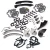 Complete Genuine Timing Chain Replacement Kit, Upper And Lower Chains, Tensioners, Guides, Seals And Hardware, For 3.0L V6 Land Rover LR4, Range Rover Full Size And Range Rover Sport (See Fitment Years)