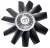 Fan Clutch Assembly PGG000080, Includes Viscous Coupling, For Land Rover Discovery Series II, 2003 - 2004