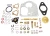Zenith Carburetor Overhaul Kit 605092 With Replacement Gaskets And Hardware For Land Rover Series 2, 2A, And 3