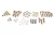 Standard Exhaust Bolt Kit For Land Rover Series 2, 2A And 3, 88-Inch Models