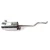 Stainless Steel Muffler By Double S For Land Rover Series 2, 2A, And 3, 88-Inch And Select 109-Inch (See Fitment Years)