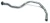 Front Exhaust Pipe 517469 For Land Rover Series 2, 2A And 3, 88-Inch 2.25-Liter And 109-Inch X-Mod