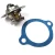 Engine Thermostat ETC4765 With Gasket ERR2429, 88C / 190F Degrees, For Land Rover Discovery I, Defender 90 And 110, And Range Rover Classic