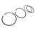 Piston Rings, 3.5, Standard, Sold As Set For 8 Pistons, For Range Rover Classic