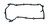 Valve Cover Gasket LR041869, Left Hand, For 3.0L Engines, On Land Rover LR4, Discovery 5, Range Rover Sport, Range Rover Velar, And Range Rover Full Size L405 (See Fitment Years)
