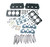 Engine Head Gasket Set HHS36101 With 16 Head Bolts LDN10027L For Land Rover Freelander