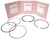 Genuine Piston Ring Set Standard 4668056, Complete Ring Set For One Piston, For Land Rover LR3, Range Rover Sport And Range Rover Full Size L322 (See Fitment Years)