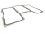 Genuine Gasket LR041680, Intercooler To Manifold, For Land Rover LR4, Discovery 5, Range Rover Sport, Range Rover Velar, And Range Rover Full Size L405 (See Fitment Years)