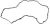 Engine Valve Cover Gasket LR007652, Right Hand, For Land Rover LR3, Range Rover Sport, And Range Rover Full Size L322, 2005 - 2009