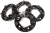 Terrafirma Wheel Spacers, Black Alloy 30MM, Set Of 4, For Land Rover Discovery I, Defender 90, And Range Rover Classic (See Fitment Years)
