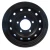 NATO Steel Wheel ANR4583PM, Black, 16 x 6.5-Inch, Tubeless, Wolf Style, For Land Rover Discovery I, Defender 90, 110 And 130, And Range Rover Classic (See Fitment Years)