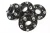 Terrafirma Wheel Spacers, Black Alloy 30mm, Set Of 4, For Land Rover Discovery Series II And Range Rover P38