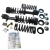 Standard Profile Air Suspension To Coil Spring Conversion Kit For Range Rover Full Size L322, 2003 - 2009, Includes EAS Reflash Management Software, Front And Rear Coil Springs, And New Front Struts (Reuses Rear Stock OEM Struts)