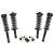 Lifted Profile Heavy Load Air Suspension To Coil Spring Conversion Kit By Terrafirma For Land Rover LR3, LR4, And Range Rover Sport, Includes EAS Reflash Software, Struts, And Coil Springs (Adds 2 Inches Lift)
