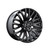 Custom Alloy Wheels, Set of 4, 20 x 9.5-Inches By Iconisus, Satin Black, For Land Rover Defender 90, 110, And 130 New Generation L663 (See Fitment Years)