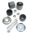 Suspension Front Radius Arm Bushing And Hardware Rebuild Kit, For One Arm, On Range Rover P38