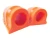 Polyurethane Front Bushings By Polybush For Front Sway Bar LR015339, Pair, Orange / Standard Firmness, For Land Rover LR3 And LR4 (See Fitment Years)