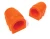 Rear Sway Bar Polyurethane Bushings By Polybush, Pair, Orange Standard Firmness, For Range Rover Sport, 2006 - 2013, With Roll Stability
