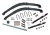 Rear Leaf Spring And Shock Absorber Suspension Kit For Land Rover Series 2, 2A, And 3, 88-Inch Vehicles Only