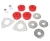Polyurethane Suspension Bushing Kit By Polybush STC618, Lower Link Rear Radius Arm To Chassis, For Land Rover Discovery I, Defender 90, And Range Rover Classic (See Fitment Years)