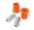 Polyurethane Bushings LR051585 By Polybush, Pair, Front Lower Suspension Front Of Arm (Orange / Standard Firmness) For Land Rover LR3, LR4 And Range Rover Sport (See Fitment Years)