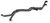 Genuine Heater Hose Assembly PCH501032 For Land Rover LR3 Without Rear Climate Control, 2005 - 2009 V6 Models Only