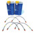 Performance Brake Hose Kit, Stainless Steel Hoses With ATE Original SL DOT 4 Brake Fluid For Range Rover Classic, 1987 - 1989