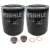 Oil Filter Kit: Two Mahle Filters ERR3340, Including Plugs And Washers, For Land Rover Discovery I, Defender 90 And 110, And Range Rover Classic (See Fitment Years)
