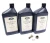 Transfer Case Maintenance Kit, 3 Quarts Genuine Transfer Case Fluid 75W90R GL5 And 2 Drain Plugs With Washer For Land Rover Discovery I
