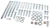 Engine Front Cover Bolt And Hardware Kit For Land Rover Discovery I And Range Rover Classic