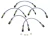 Performance Stainless Steel Brake Hose Kit For Range Rover Classic (1992 - 1995)