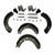 Brake Shoe Kit Rear MGA