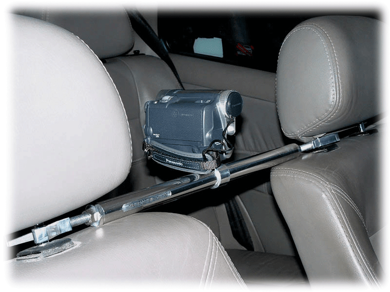 The Wedge Bar In-Car Camera Mount