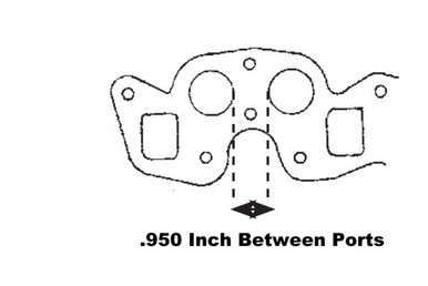 Intake+Exhaust Manifold Gasket HD TR6 72-76, GT6