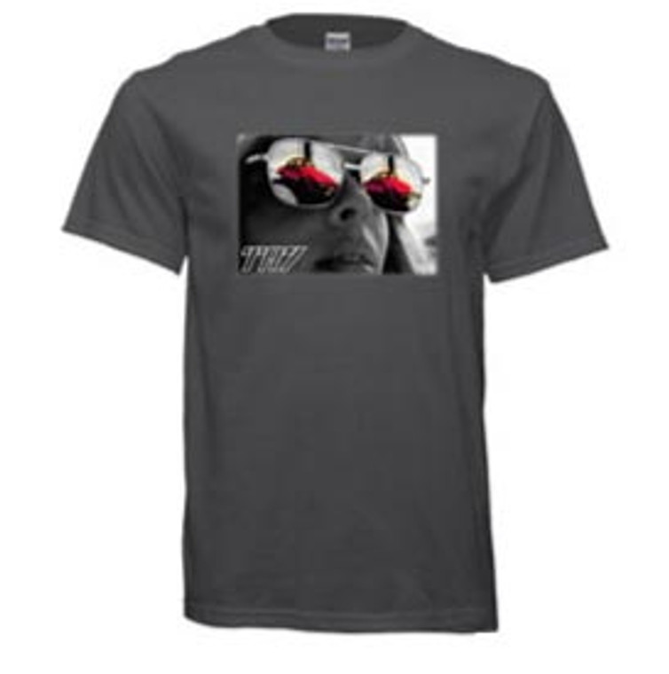 The Wedge Shop custom TR7 ad t shirt