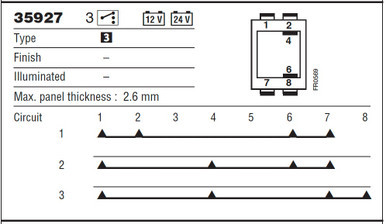Wiper Toggle 2-speed