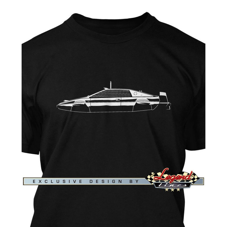 Lotus Esprit James Bond 007 Submarine T-Shirt