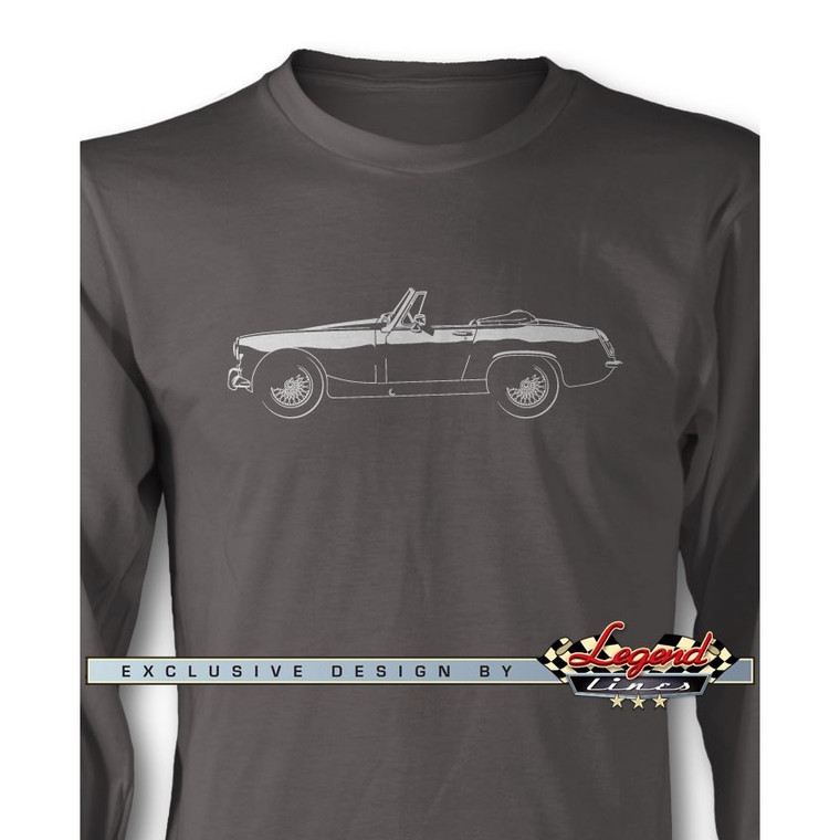 MG Midget Convertible Long Sleeves T-Shirt