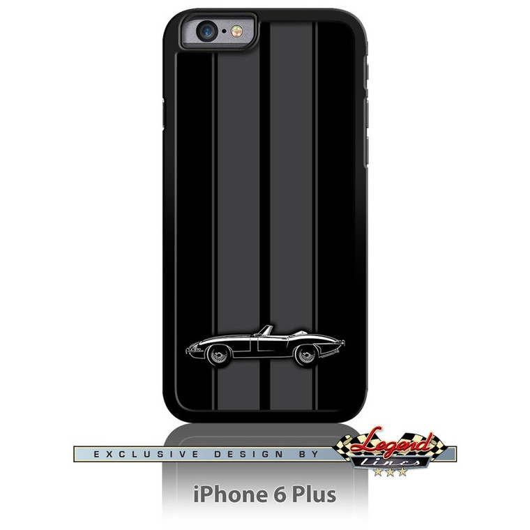 Jaguar E-Type XKE Convertible Smartphone Case - Racing Stripes