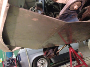 TR7 Rally Sump Guard